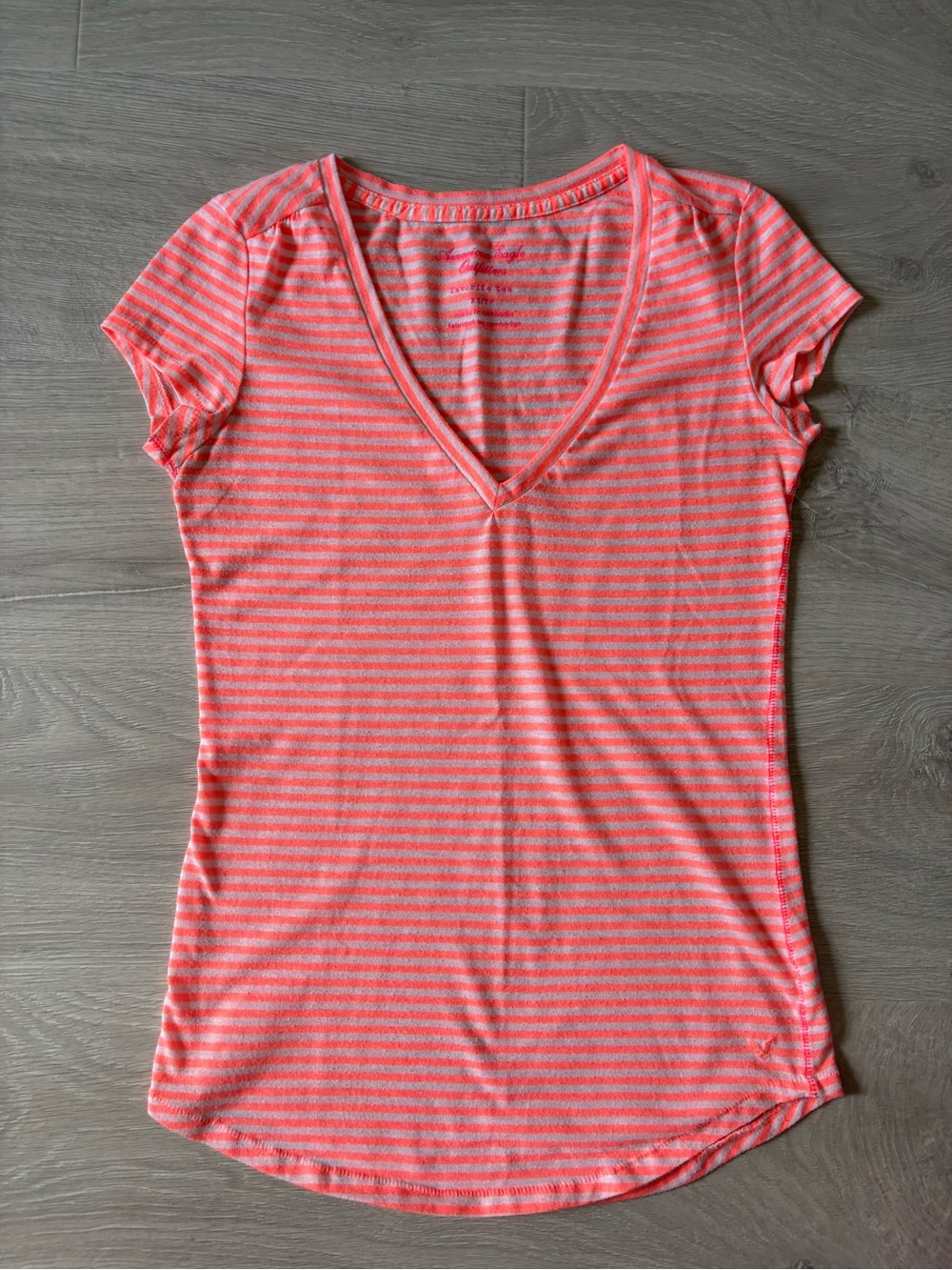 American Eagle striped tee